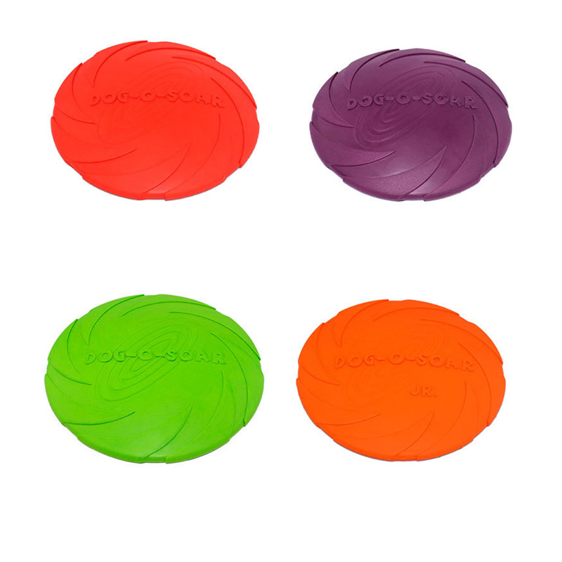 Frisbee de borracha macia