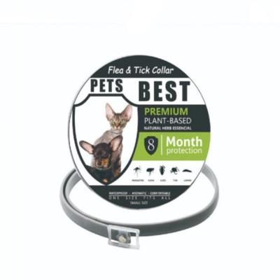 Flea and tick collar for dogs and cats